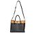Louis Vuitton Black Monogram Canvas On My Side MM Negro - vista 5