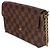 Louis Vuitton Damier Ebene Canvas Felicie Pochette Marrone - vista 4