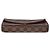 Louis Vuitton Damier Ebene Canvas Felicie Pochette Marrone - vista 6