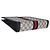 Pouch Ophidia Large in tela GG Supreme blu navy Gucci - vista 7