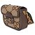 Borsa a tracolla Gucci Camel Monogram Jumbo GG in pelle di vitello Web Small Horsebit 1955 - vista 3
