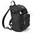 Mochila Prada em couro Saffiano e Re-Nylon Preto - vista 2