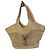 Autre Marque Saint Laurent Rive Gauche Borsa Tote in Rafia Beige