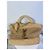 Autre Marque Saint Laurent Rive Gauche Borsa Tote in Rafia Beige - vista 2