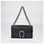 Borsa a tracolla piccola Dionysus in pelle nera Gucci Nero
