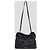 Bolsa de ombro pequena Dada Prada em couro preto