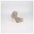 Décolleté Le Silla Gilda Socks in mesh beige e cristalli - vista 3