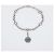 Bulgari Pulsera Bvlgari de oro blanco 18K con dije de ónix Dorado - vista 3