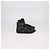 Autre Marque Sneakers alte SL16H Saint Laurent in pelle nera borchiata Nero - vista 3