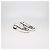 Décolleté Slingback con punta quadrata Chanel in pelle bianca, nera e pelle verniciata con logo CC Nero Bianco - vista 2