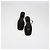 Décolleté Slingback con punta quadrata Chanel in pelle bianca, nera e pelle verniciata con logo CC Nero Bianco - vista 7