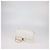 Borsa a tracolla Chanel Accordion Flap in pelle matelassé bianca invecchiata Bianco - vista 2