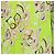 Mini abito Emilio Pucci in misto cotone verde con stampa paisley, scollo a V e maniche a tre quarti - vista 4