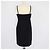 Moschino Cheap And Chic Moschino Cheap & Chic Schwarzes Mini-Kleid mit Rüschen und schmalen Trägern - Ansicht 3