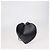 Alaïa Borsa a tracolla Le Coeur in pelle nera Alaia Nero - vista 2