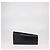 Céline Clutch asimétrica Celine de piel negra con logo Negro - vista 3
