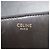 Céline Clutch asimétrica Celine de piel negra con logo Negro - vista 5