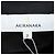 Autre Marque Abito midi Akiranaka off shoulder in lino e cotone nero - vista 5