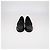 Prada Black Brushed Leather Slip On Loafers