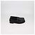 Prada Black Brushed Leather Slip On Loafers - view 3