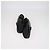 Prada Black Brushed Leather Slip On Loafers - view 6