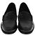 Mocassins Slip-On Prada en cuir brossé noir