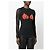 Loewe Top de Malla Manga Larga Estampado Anthurium - Negro Roja - vista 6