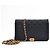 Chanel Boy Wallet on Chain Pelle Caviar Nera Nero - vista 2