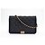 Chanel Boy Wallet on Chain Pelle Caviar Nera Nero - vista 6