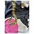Diane von Furstenberg Vestido Cruzado Seda Estampado Serpiente "Eve" Negro Rosa Blanco Azul Multicolor Dorado - vista 5