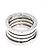 Bulgari Anillo Bvlgari B.zero1 de 3 bandas en oro blanco