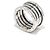 Bulgari Anillo Bvlgari B.zero1 de 3 bandas en oro blanco - vista 2