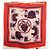 Pañuelo de seda Hermès Ex Libris - Rojo, Azul, Blanco Roja - vista 6