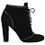 Tabitha Simmons Stivaletti in suede nero con borchie