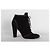 Tabitha Simmons Stivaletti in suede nero con borchie - vista 2