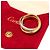 Cartier Trinity Ring Diamant Pavé Tricolor 18K Gold Gr. 53 Silber Pink Golden - Ansicht 4