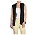 Joseph Blazer Tuxedo senza maniche nero