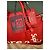 Louis Vuitton x Supreme Keepall Bandoulière 45 Borsa da Viaggio Pelle Epi Rossa Rosso - vista 12