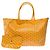 Saint Louis GOYARD Saint-Louis Bag in Yellow Canvas - 103927 - view 3