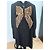 Abrigo Valentino de lana virgen negra con lazo de leopardo Negro Estampado de leopardo - vista 10