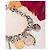 Bracciale Dolce & Gabbana Gipsy Coin Charm in acciaio argento e oro D'oro Silver hardware Gold hardware - vista 12