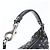 Borsa a tracolla Jimmy Choo Sky Bag in pelle con borchie a stella Nero Argento - vista 2