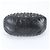 Borsa a tracolla Jimmy Choo Sky Bag in pelle con borchie a stella Nero Argento - vista 5