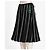Autre Marque Lauren Ralph Lauren Gonna Midi a Righe Bianco e Nero - vista 2