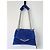 IKKS Borsa THE 1. Pop Color Blu Cobalto in Pelle Velluto Matelassé - vista 18