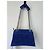 IKKS Borsa THE 1. Pop Color Blu Cobalto in Pelle Velluto Matelassé - vista 4