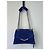 IKKS Borsa THE 1. Pop Color Blu Cobalto in Pelle Velluto Matelassé - vista 7