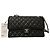Timeless Chanel Classic Flap Bag Pelle Caviar Nera Nero - vista 2