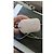 Longchamp Le Pliage Leder Handy-Tasche Hellgrau Beige - Ansicht 7