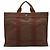 Hermès Borsa Tote Hermes Paris Brown Canvas Her Line Herline MM Yale Marrone - vista 2